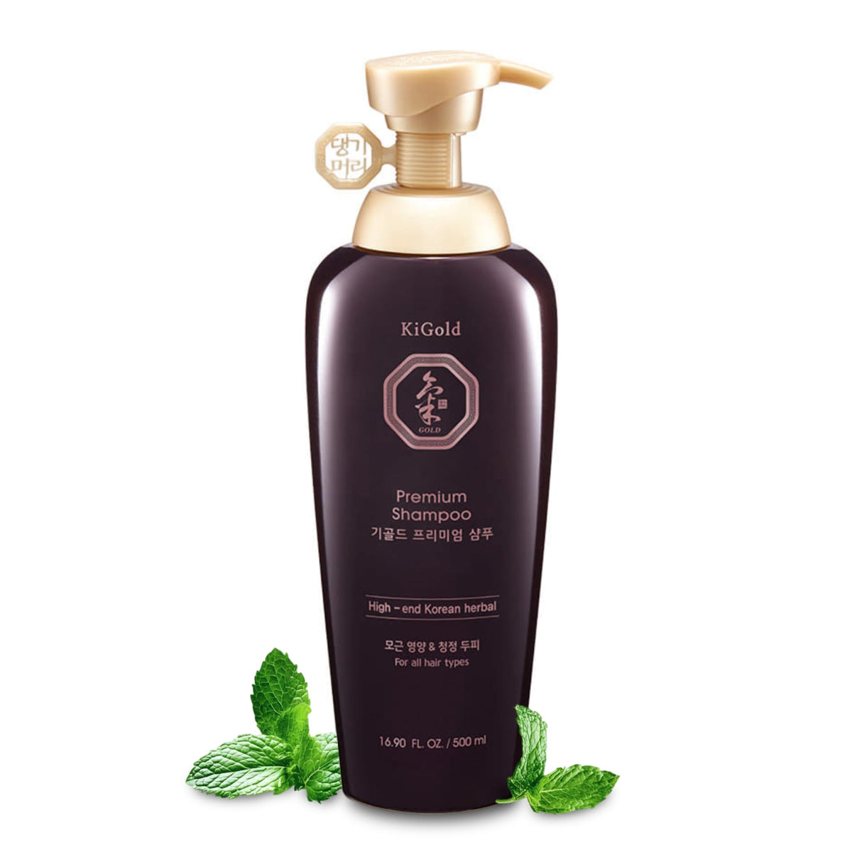 Daeng Gi Meo Ri Ki Gold Premium Shampoo bottle for premium scalp care and cleansing
