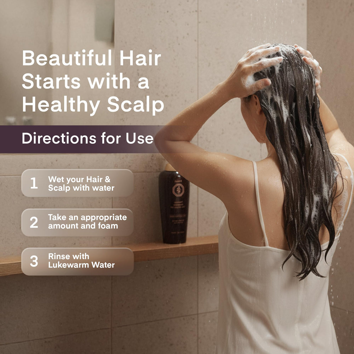 Daeng Gi Meo Ri Ki Gold Premium Shampoo herbs visualization signaling natural extracts