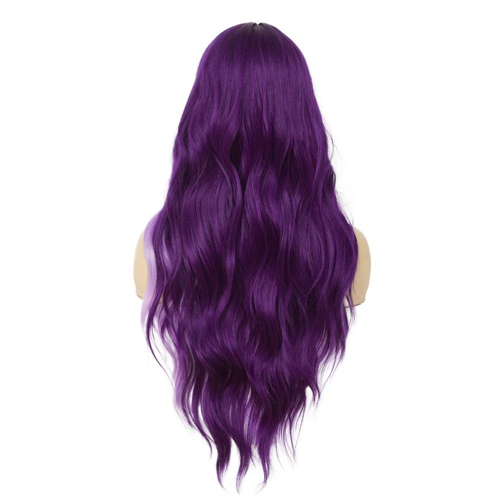 Dai Cloud Halloween cosplay wig with dramatic color and length