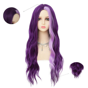 Dai Cloud natural middle part wig showcasing soft waves