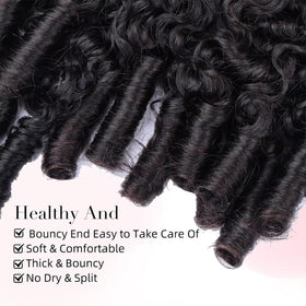 Daikemei 3C4A spiral end texture for defined curls.
