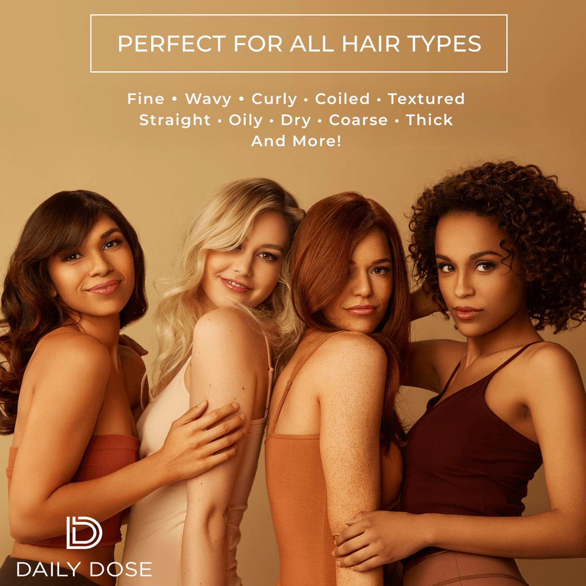 DAILY DOSE curly hair texture looking hydrated and manageable