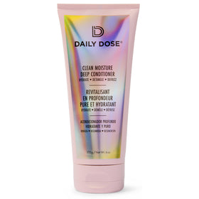 Daily Dose Deep Conditioner jar close-up, hydrating formula for all hair types.