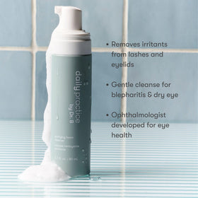 Daily Practice Dr. B Purifying Foam Cleanser travel-friendly size fits on-the-go routines.
