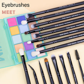 Daily Queen 29pc brush set Blush brush for seamless color