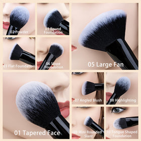 Daily Queen 29pc brush set Eye shadow brush for smooth blending