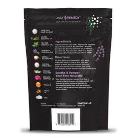 Daily Remedy Lavender Foot Soak with tea tree and eucalyptus for refreshing relief