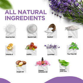 Daily Remedy Toenail Care Lavender Foot Soak as part of routine care
