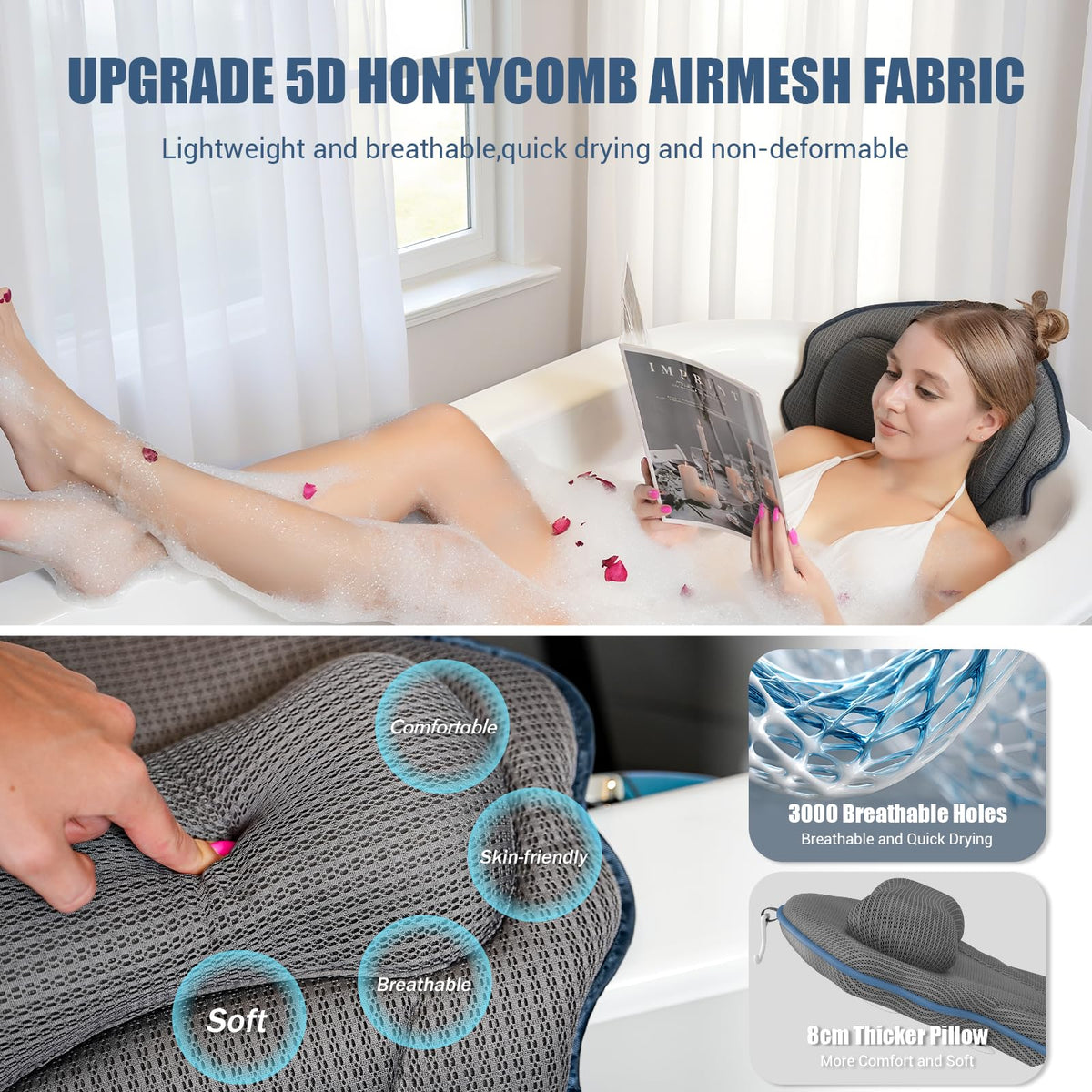 DaintyStar 3-in-1 detachable zipper enables easy configuration and cleaning