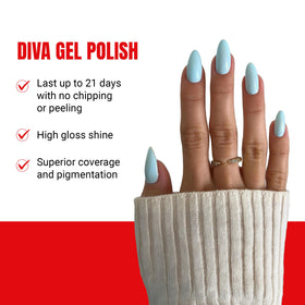 Daisy DND Coquette matching air-dry lacquer duo for coordinated nails.