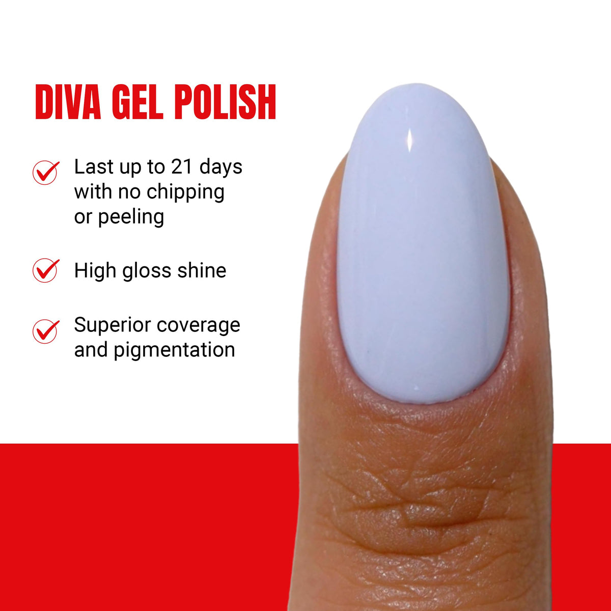 DAISY DND Coquette Periwinkle Tides lacquer bottle mirrors coordinated manicure finish