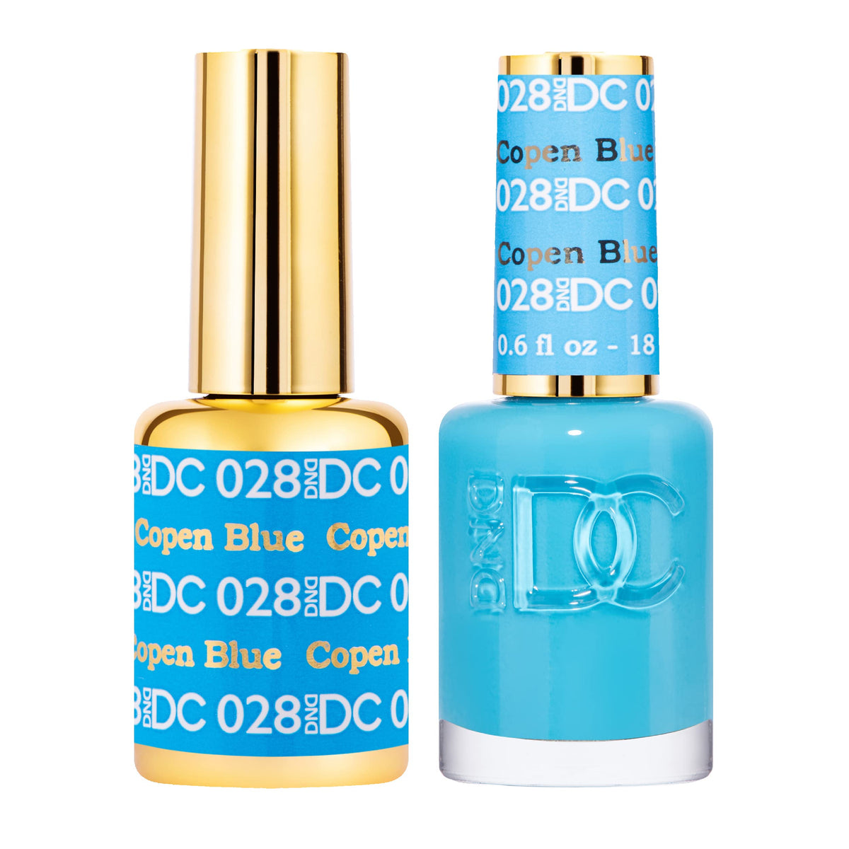 Daisy DND DC Blue Collection gift pack for at-home manicures.