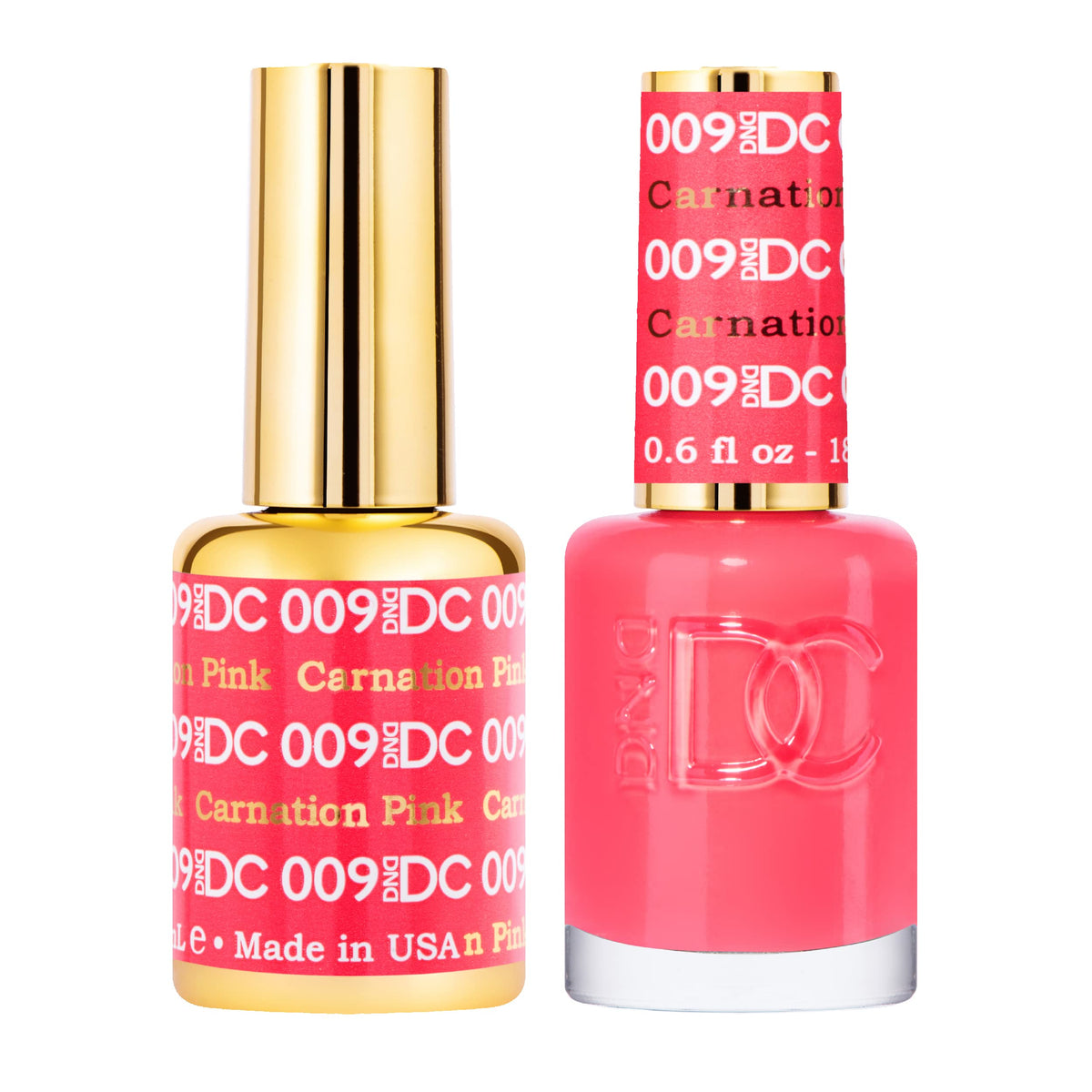 Daisy DND DC gel polish set in pink collection for vibrant color and smooth application