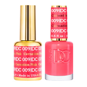 Daisy DND DC gel polish set in pink collection for vibrant color and smooth application