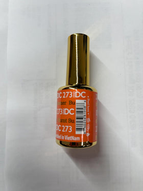DAISY DND DC orange collection close-up with glossy finish