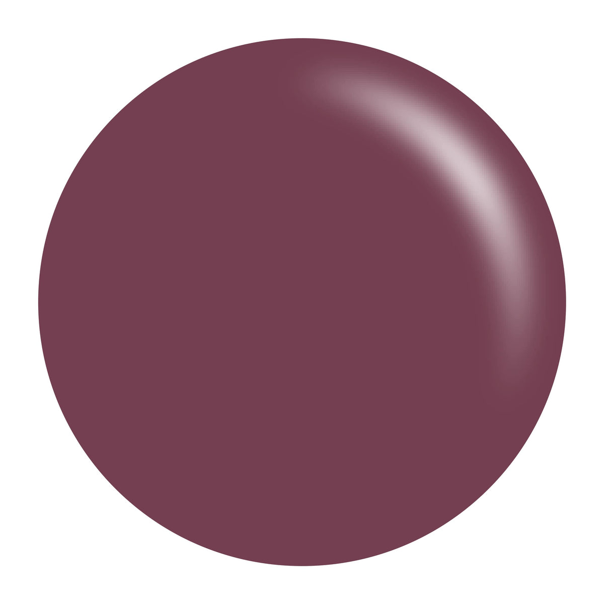 Daisy DND DC gel polish 041 light mahogany closeup with deep, rich tone