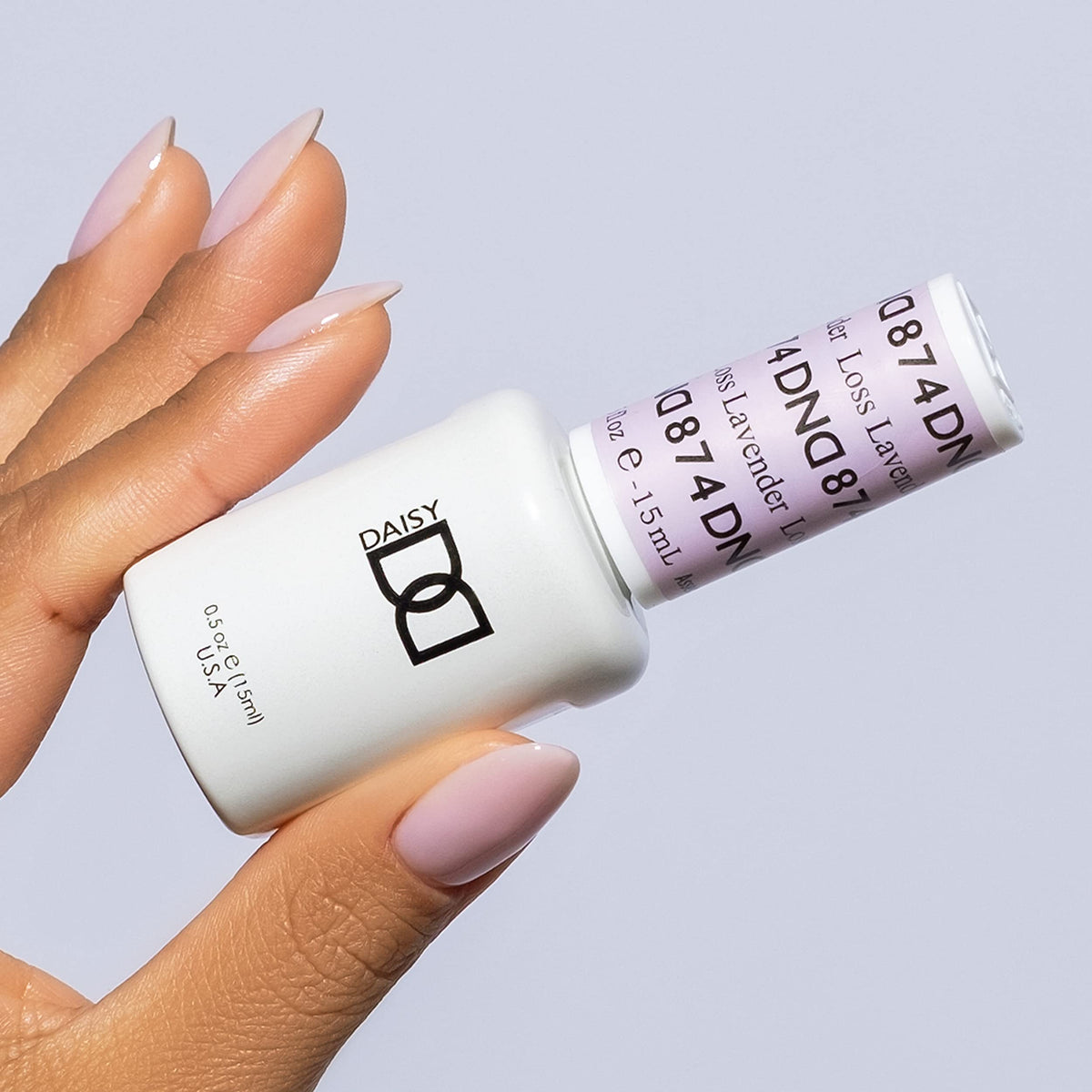 Daisy DND duo pack packaging with matching gel and lacquer colors