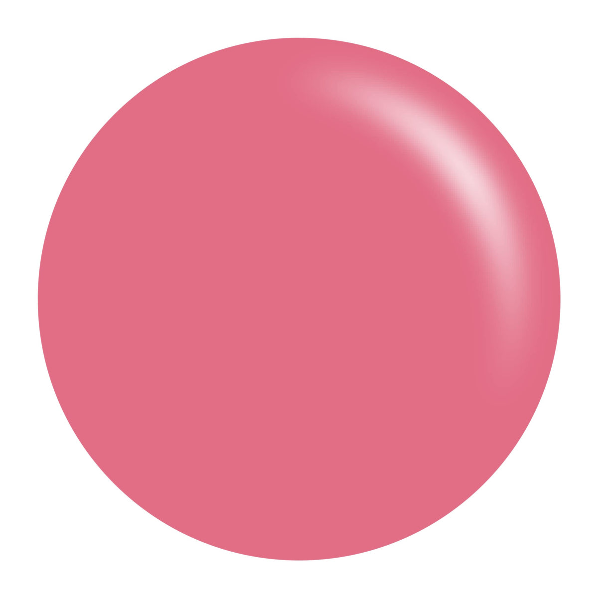 Daisy DND Gel Polish Adobe 608 color swatch shows rosy pink shade.