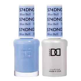 Daisy DND Gel Polish Rock Blue 794 swatch shows rich color and smooth finish.