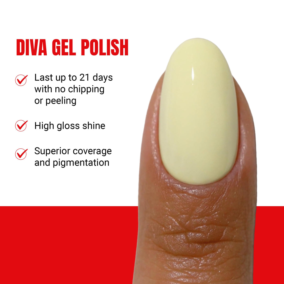 DAISY DND Lemon Sorbet air-dry lacquer bottle for quick, chip-free nails.