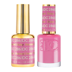 Daisy DND Purple Collection gel polish bottle closeup showing rich pigmentation and smooth finish