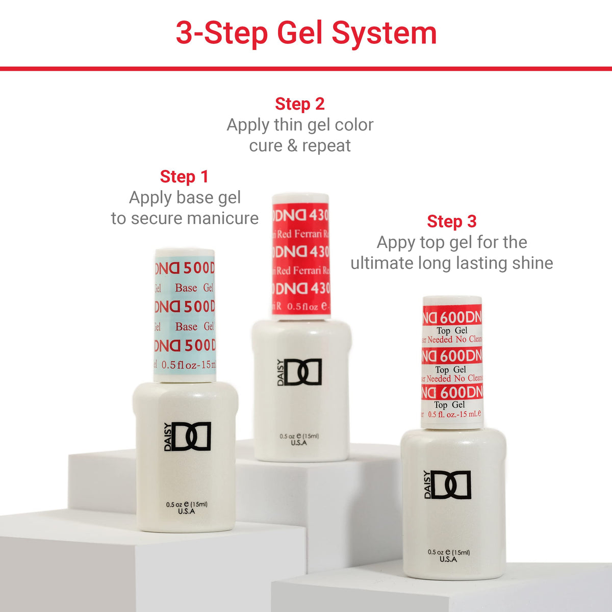 Daisy DND Romantic Lover lacquer air-dry demonstration for everyday nails