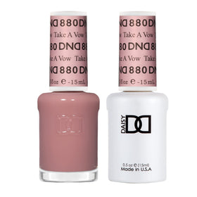 Daisy DND Take A Vow gel polish 880 for long-lasting home color.