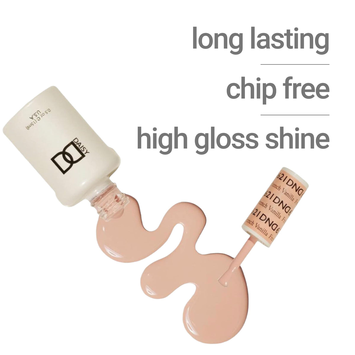 DAISY DND Terra Cotta 425 nail sample demonstrates chic, sun-kissed mani