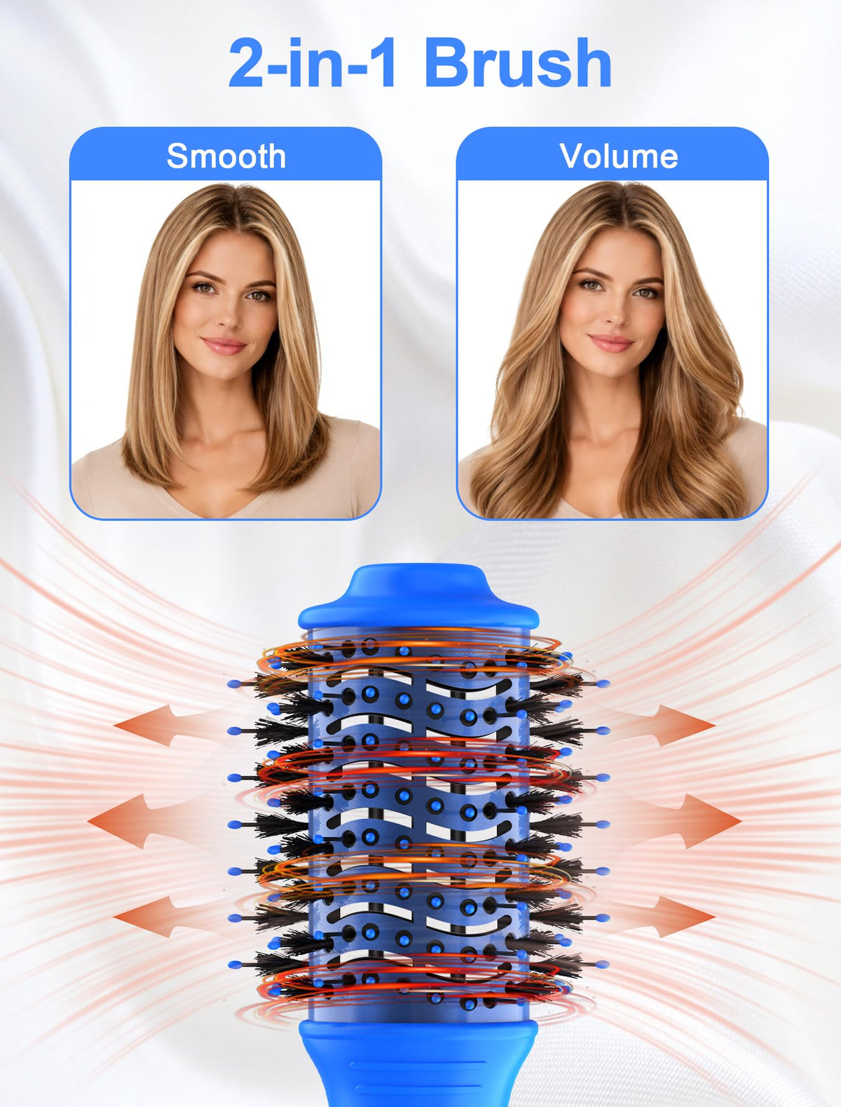 DAN Technology 3 heat settings for flexible styling across hair textures.