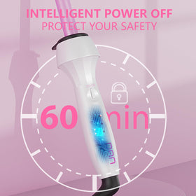 DAN Technology Curling Iron auto shut-off for safe, worry-free use.