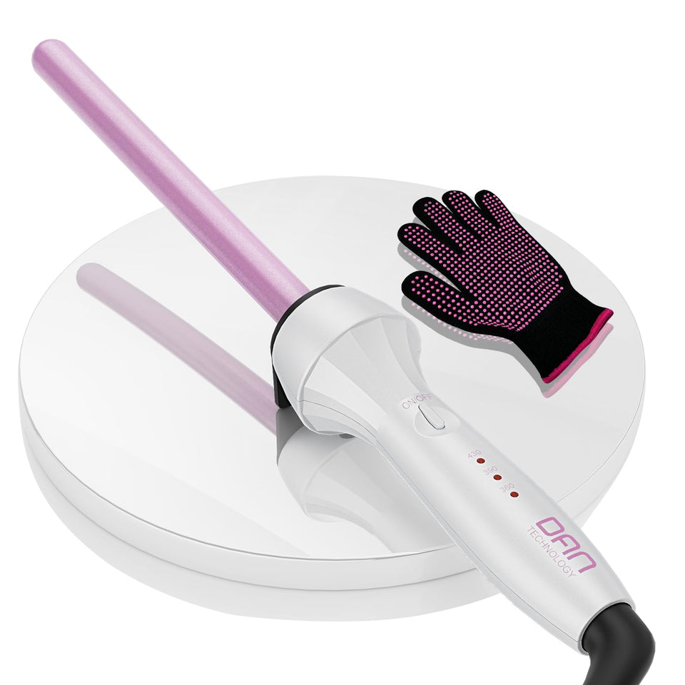 DAN Technology Curling Iron half-inch wand for quick, versatile styling at home.