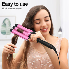DAN Technology dual voltage iron ideal for travel and daily styling.
