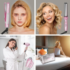 DAN Technology portable styling bag keeps dryer, straightener, and wand organized on the go.