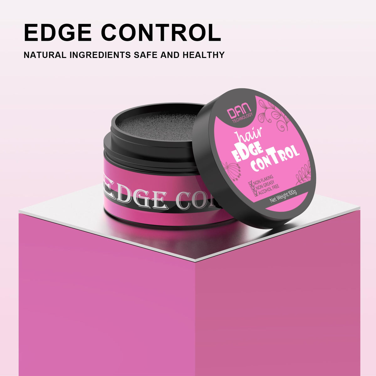 DAN Technology hair wax stick adds natural shine without greasiness.