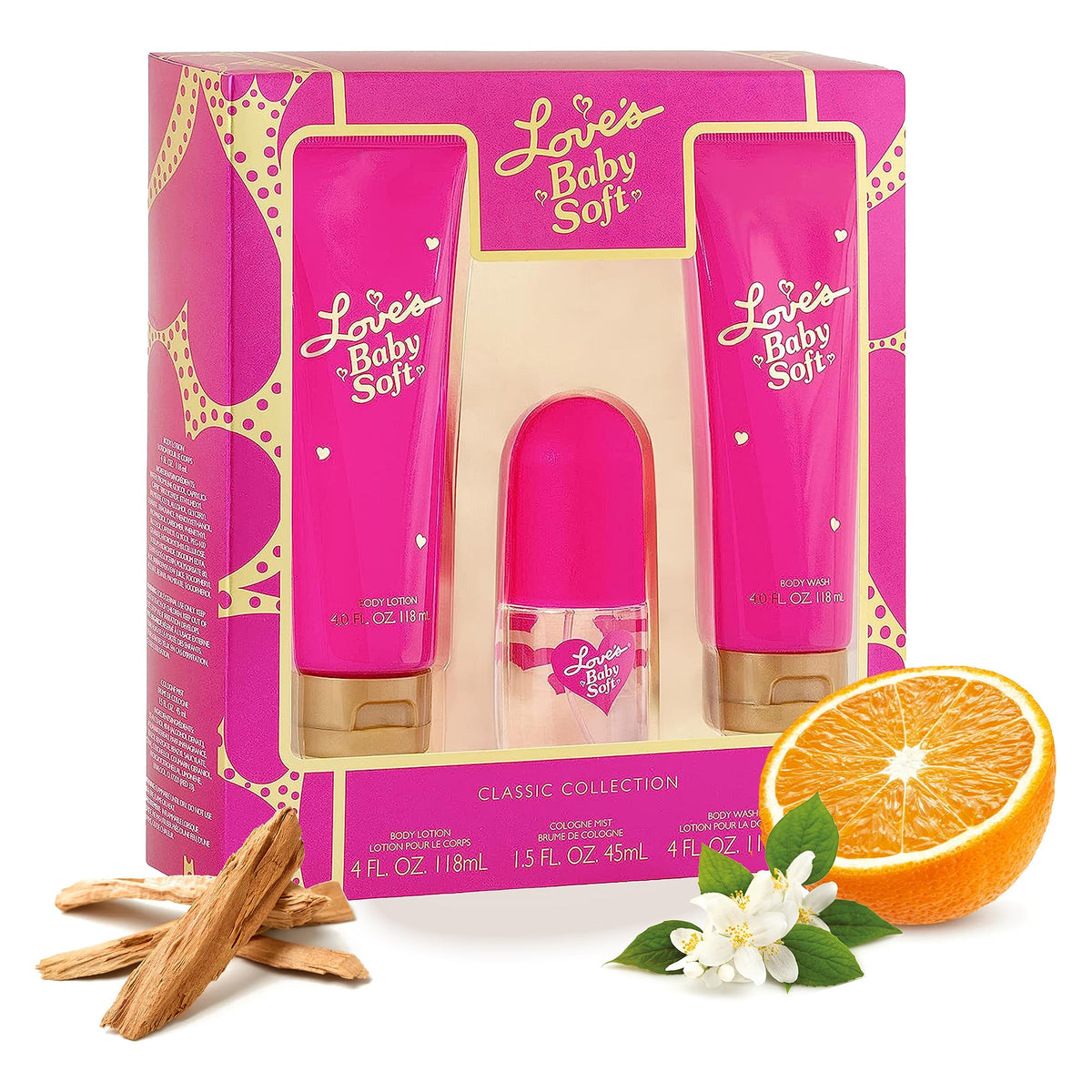 Dana Love Baby Soft Gift Set box front, a gift-ready presentation for new parents