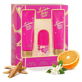 Dana Love Baby Soft Gift Set box front, a gift-ready presentation for new parents