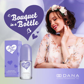 Dana Love Soft Jasmin floral bouquet evokes a fresh, romantic morning scent.