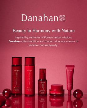 Danahan glass skin glow concept shown in product styling.