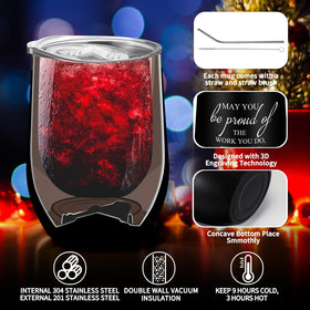 Dandat 12oz stainless steel tumbler ideal for hot or cold drinks.