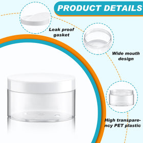 Dandat 24-piece jar set for organized storage and labeling.