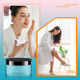 Dandat body butter jar storage for easy portioning and access
