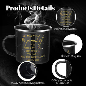 Dandat motivational keychain, durable pocket-ready reminder