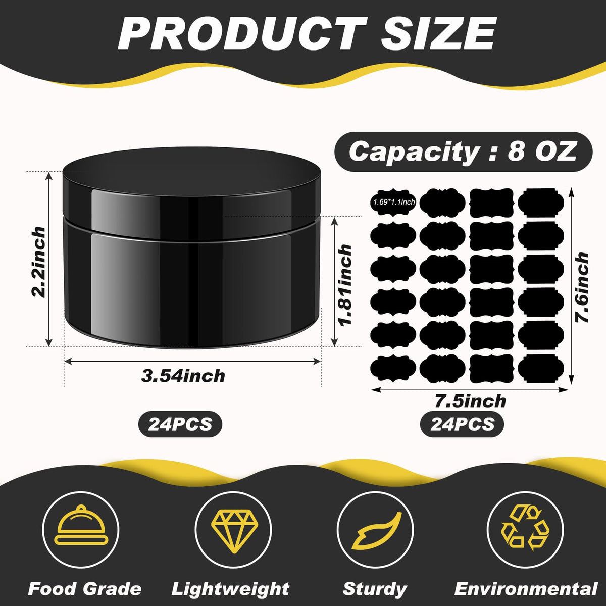 Dandat screw-cap closure ensuring secure storage during travel