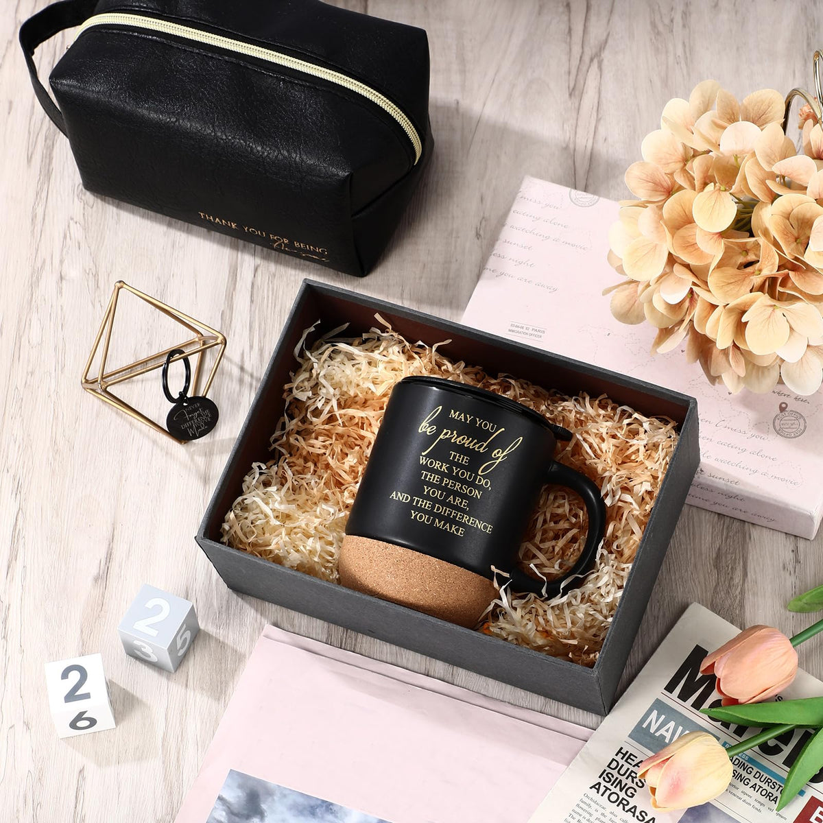 Dandat three-piece set shown together for thoughtful appreciation gifts.