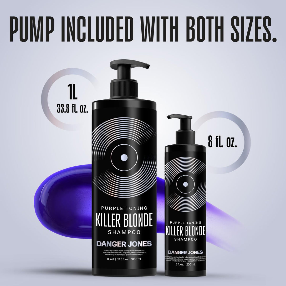 Danger Jones Killer Blonde Shampoo grey-hair compatibility keeps silver tones vibrant