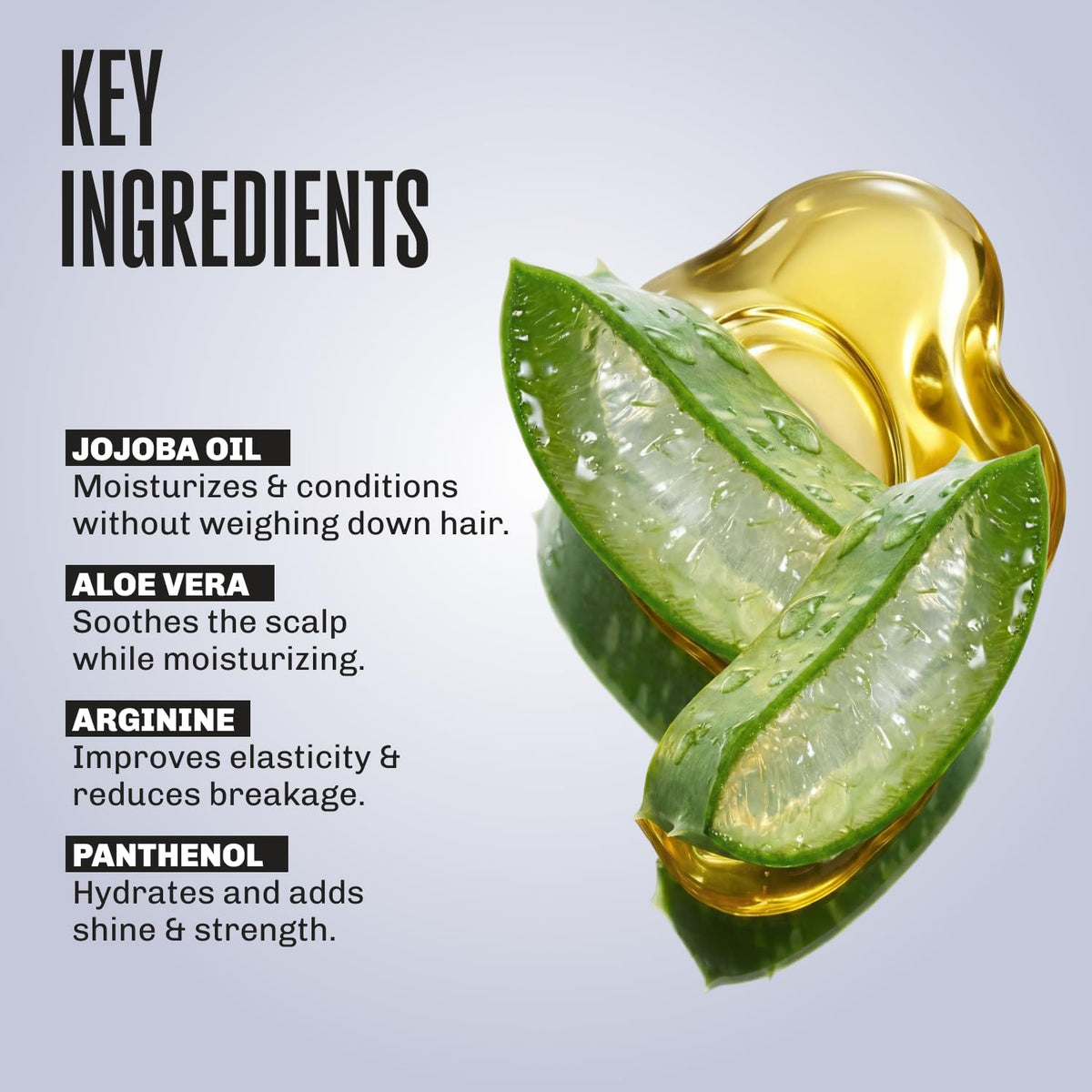 Danger Jones Killer Blonde Shampoo panthenol-aloe-jojoba nourishes moisture and softness