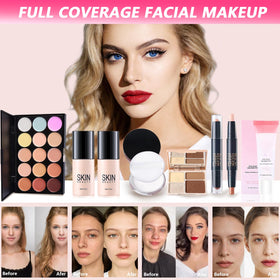 DANGSHAN pressed powder for shine control and a soft matte finish.