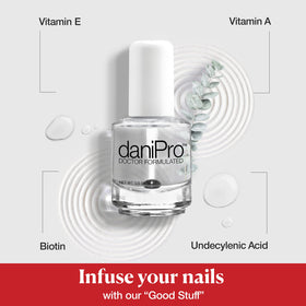 daniPro base coat nourishing-nutrients support healthier-looking nails