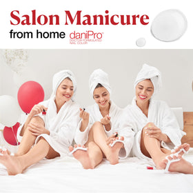 daniPro salon-quality at-home finish with radiant nails.