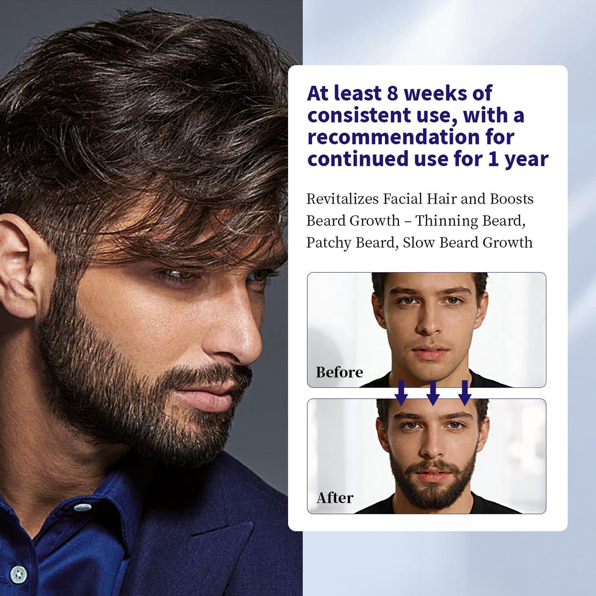 Close-up of Danliss Minoxidil stimulating hair follicles